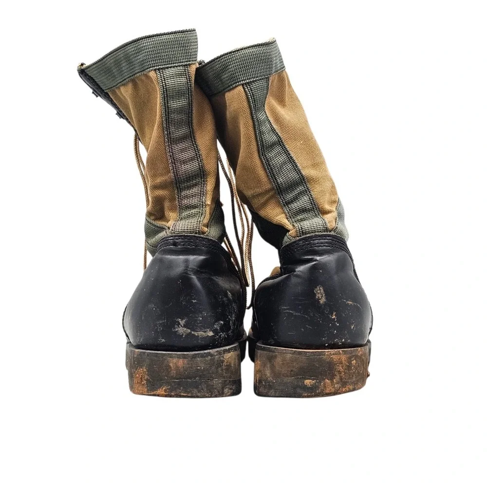 Altama Mens 12 R Army Canvas Military Tactical Jungle Combat Boots 1988 Vintage
